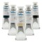 Lukas Water Mixable Oil Paint - Eco-Friendly, 37ml Grey, Black, White Set of 5, Solvent-Free Artist Oil Paint with Lightfast Pigments and Beeswax for Smooth Consistency, Water Soluble, Quick-Drying